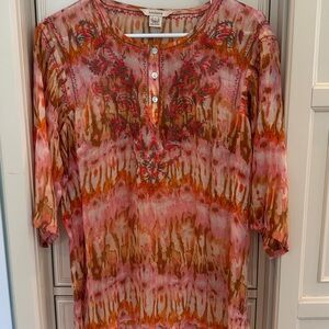 👚 Pretty Sundance Women's Top 100% Silk